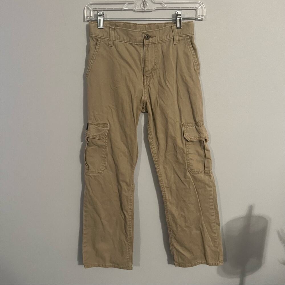 Wrangler Boys Cargo Khakis Pants Size 10 Slim
